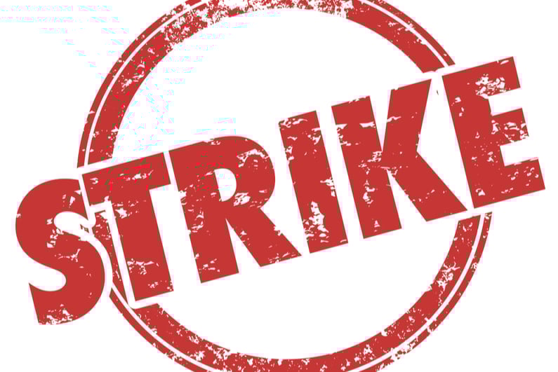 STRIKE stamp